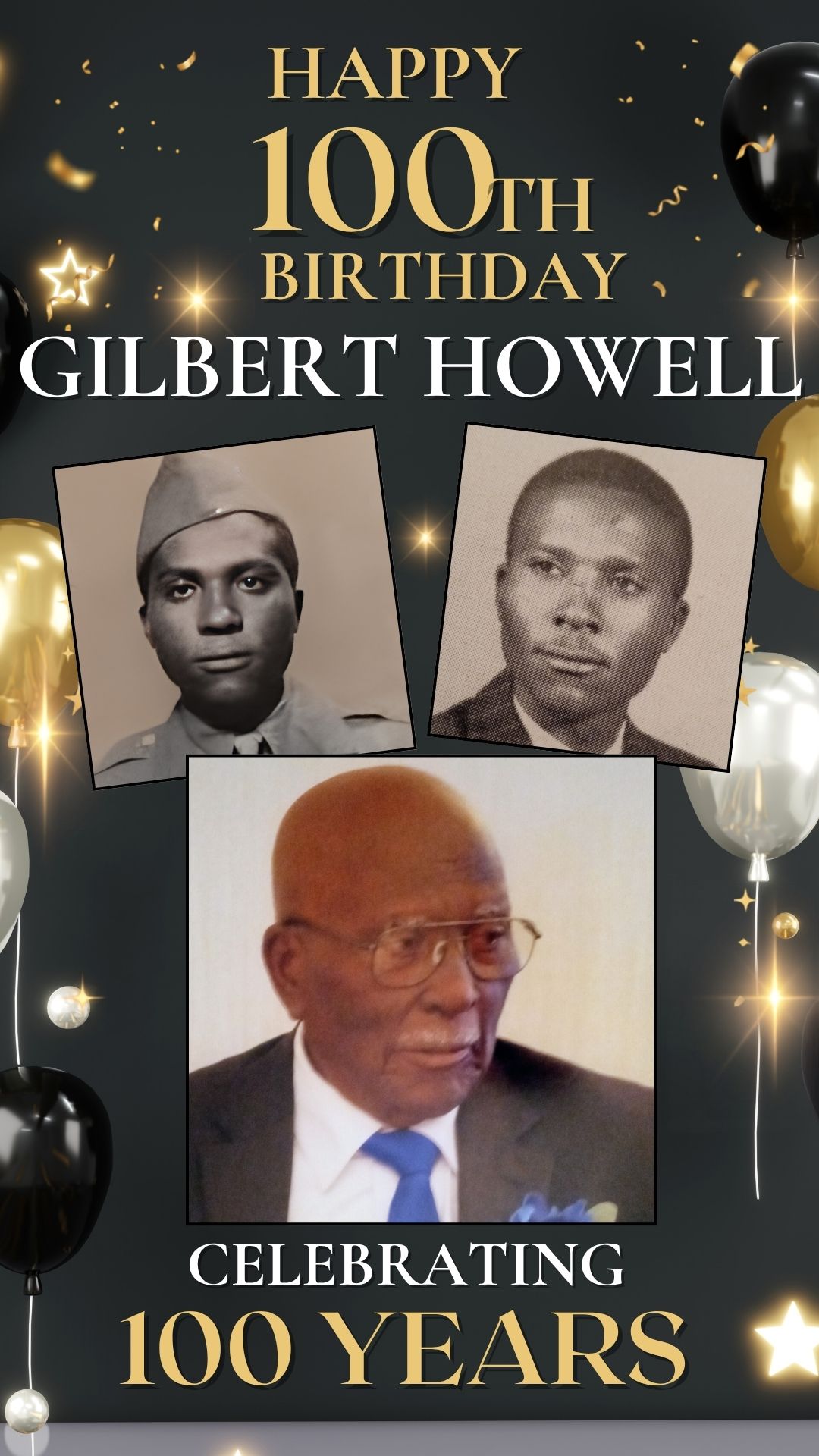 Gilbert Howell celebrates 100 years